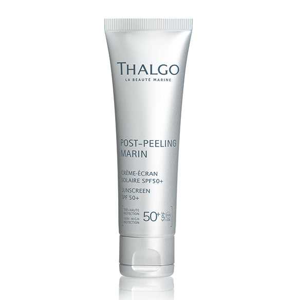 THALGO Post-Peeling Marin - Sonnenschutzcreme LSF50+, 50ml, Tube