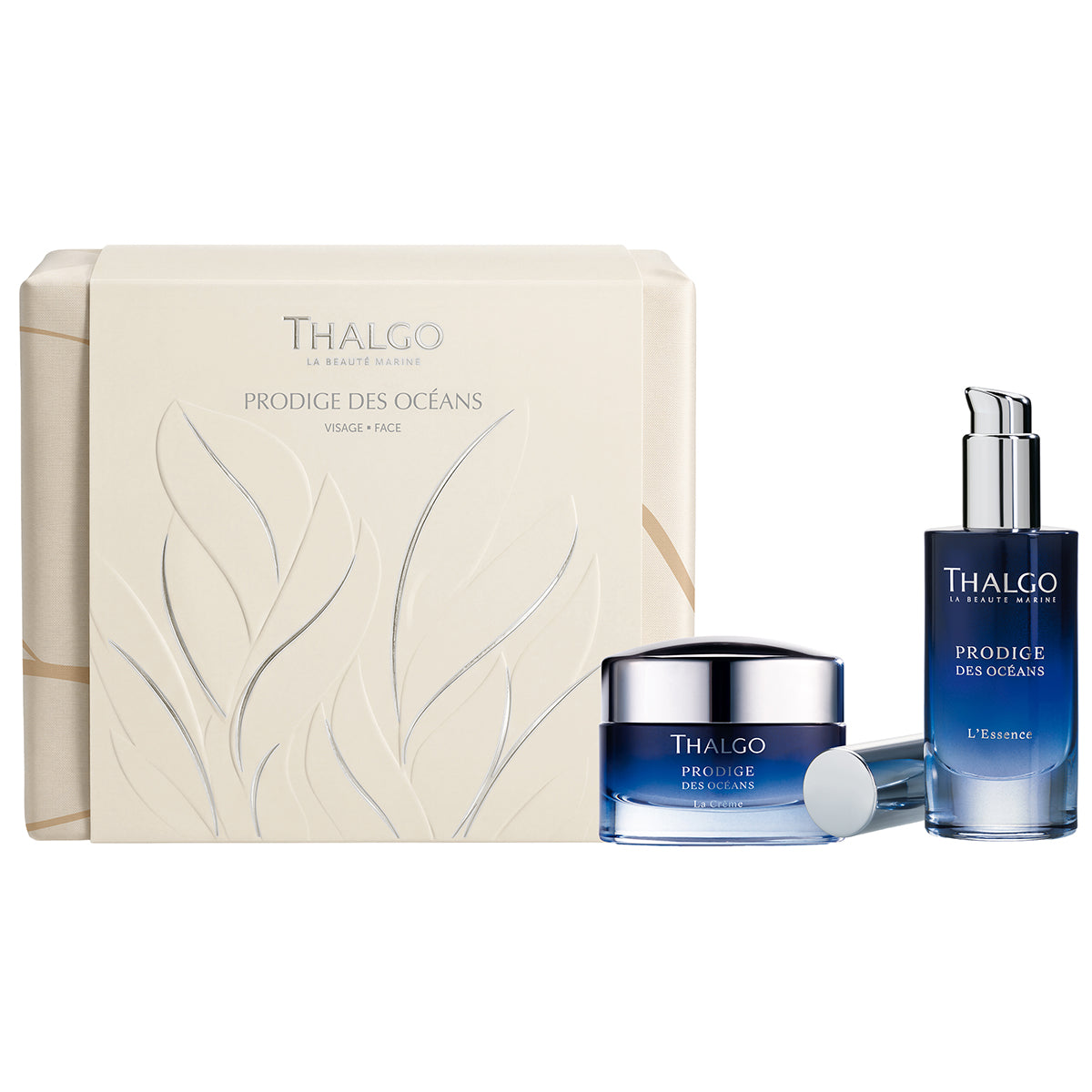 THALGO PRODIGE DES OCÉANS Premium-Duo – Limitiertes Weihnachtsset 2026, -, Geschenkbox und Produkte