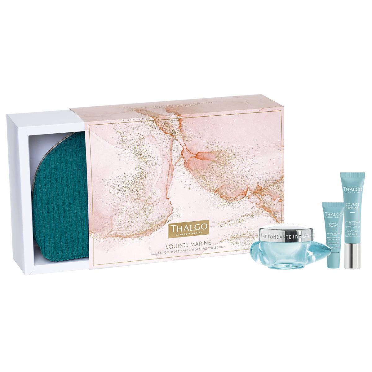 THALGO SOURCE MARINE Collection, 1stk, Geschenkkarton und Einzelprodukte
