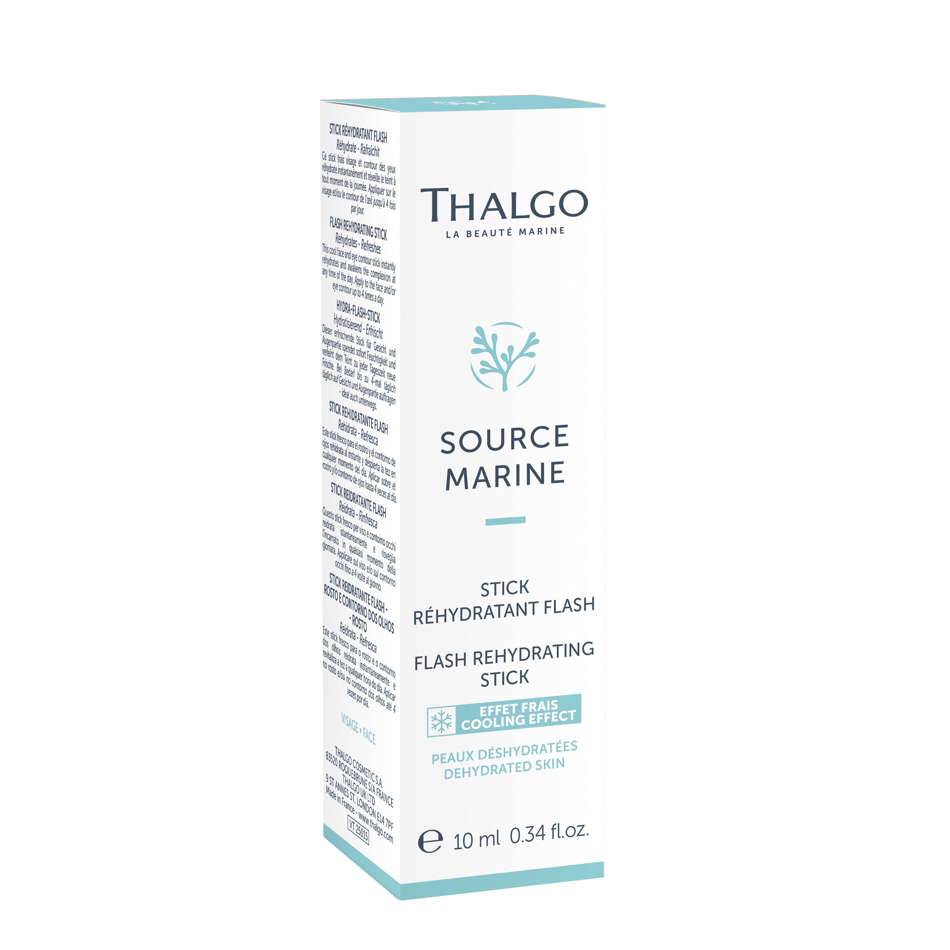 THALGO Source Marine - Hydra-Flash-Stick – Feuchtigkeits-Boost für unterwegs, 10ml, Umkarton