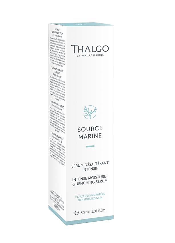 THALGO Source Marine - Intensiv-Feuchtigkeits-Serum – für trockene Haut, 30ml, Umkarton