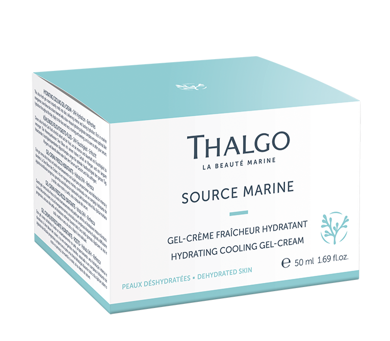 THALGO Source Marine - Kühlendes Feuchtigkeitsfluid, 50ml, Umkarton