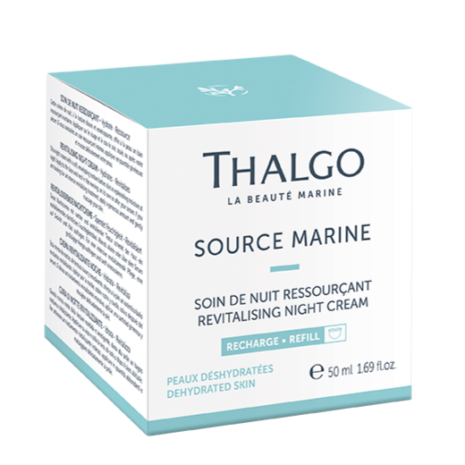 THALGO Source Marine - Revitalisierende Nachtcreme - Refill , 50ml, Umkarton