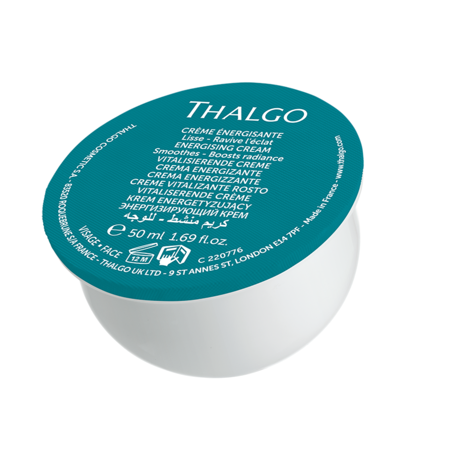 THALGO Spirulina Boost - Vitalisierende Creme REFILL, 50ml, Kapsel