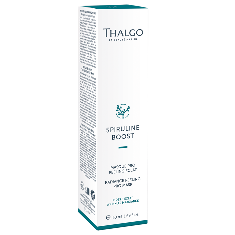 THALGO Spirulina Boost - Vitalisierende Peeling-Maske, 50ml, Umkarton