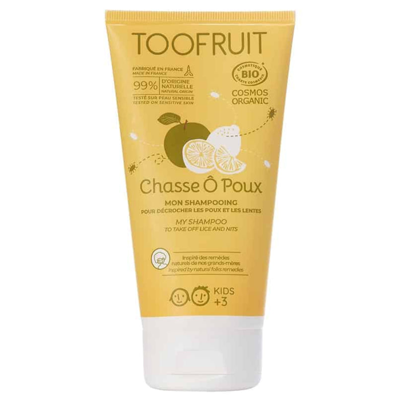 TOOFRUIT Chasse Ô Poux Anti-Läuse Shampoo , 150ml, Tube