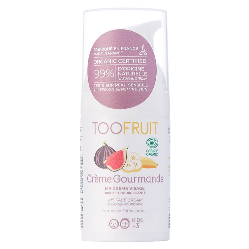TOOFRUIT Gourmet Cream Gesichtscreme – Banane - Feige, 30ml