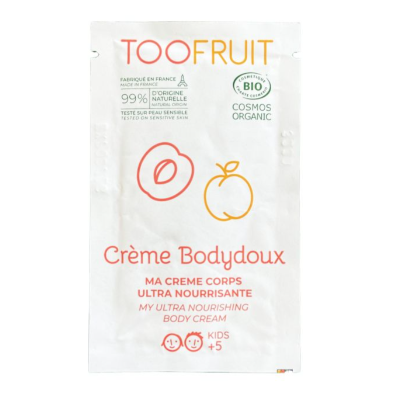 TOOFRUIT Körpercreme Pfirsich - Aprikose – Probe, 5ml, Sachet