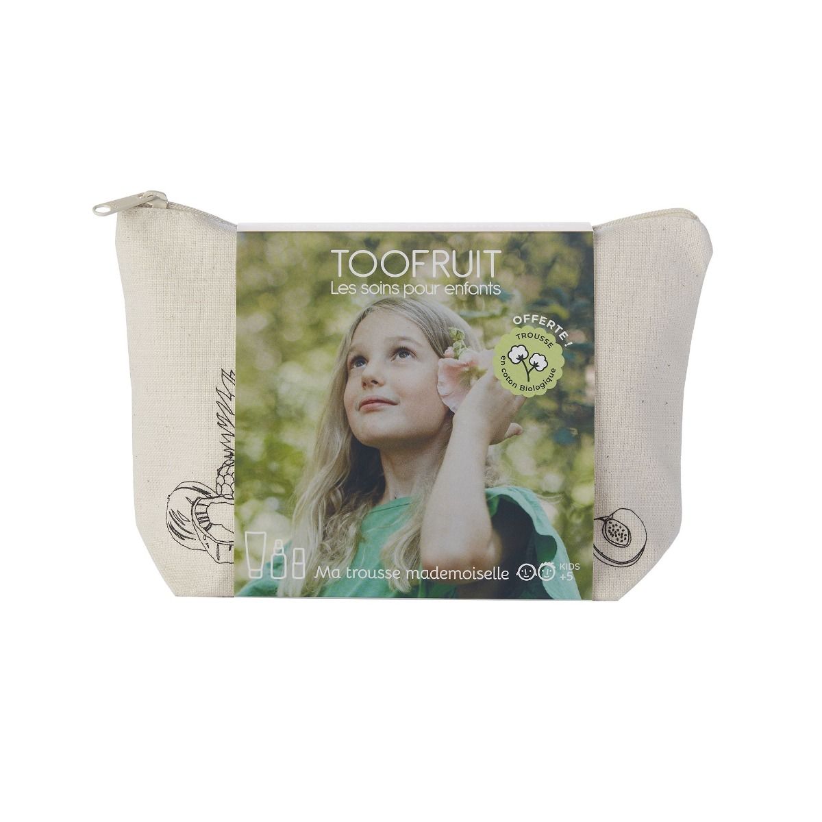 TOOFRUIT Mein Erdbeer-Set, 1Stk, Kosmetiktasche