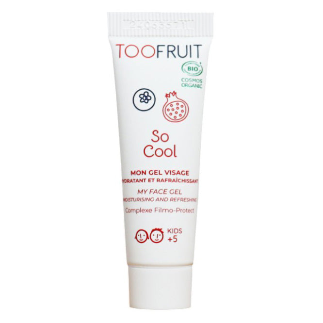 TOOFRUIT So Cool Erfrischungsgel Blaubeere - Granatapfel – Reisegröße, 10ml, Tube
