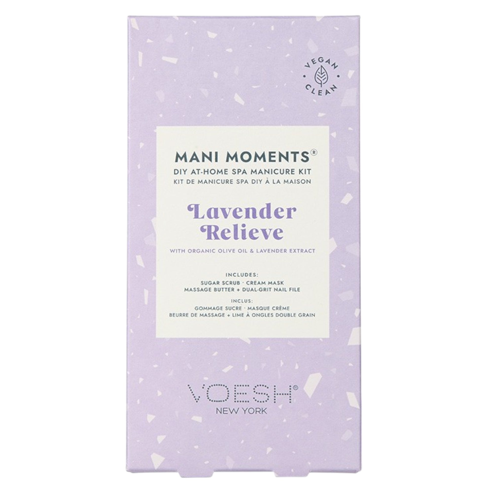 VOESH Mani Moments - Lavender Relieve, 1Stk, Umkarton