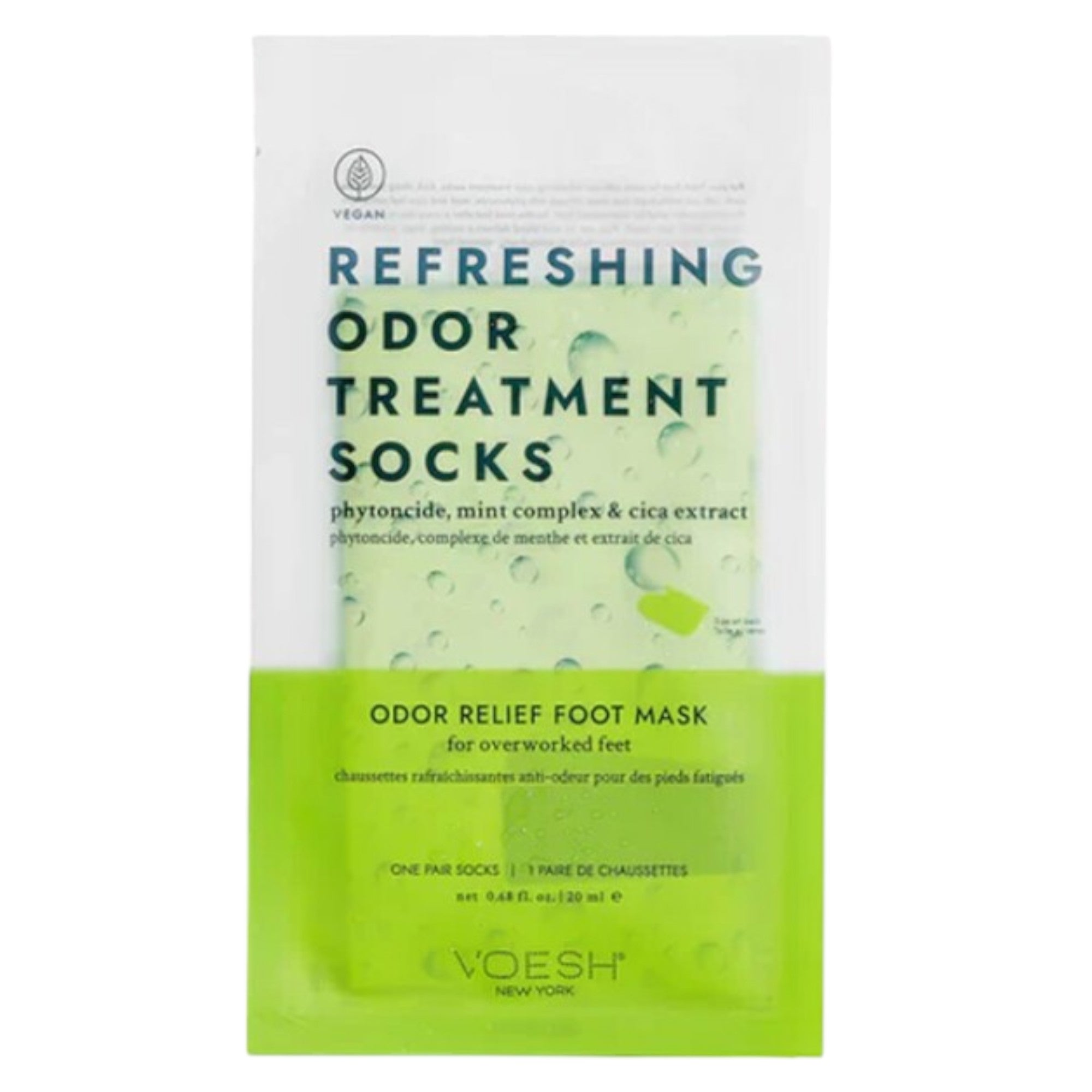 VOESH Refreshing Odor Treatment Socks, 1Paar, Sachet