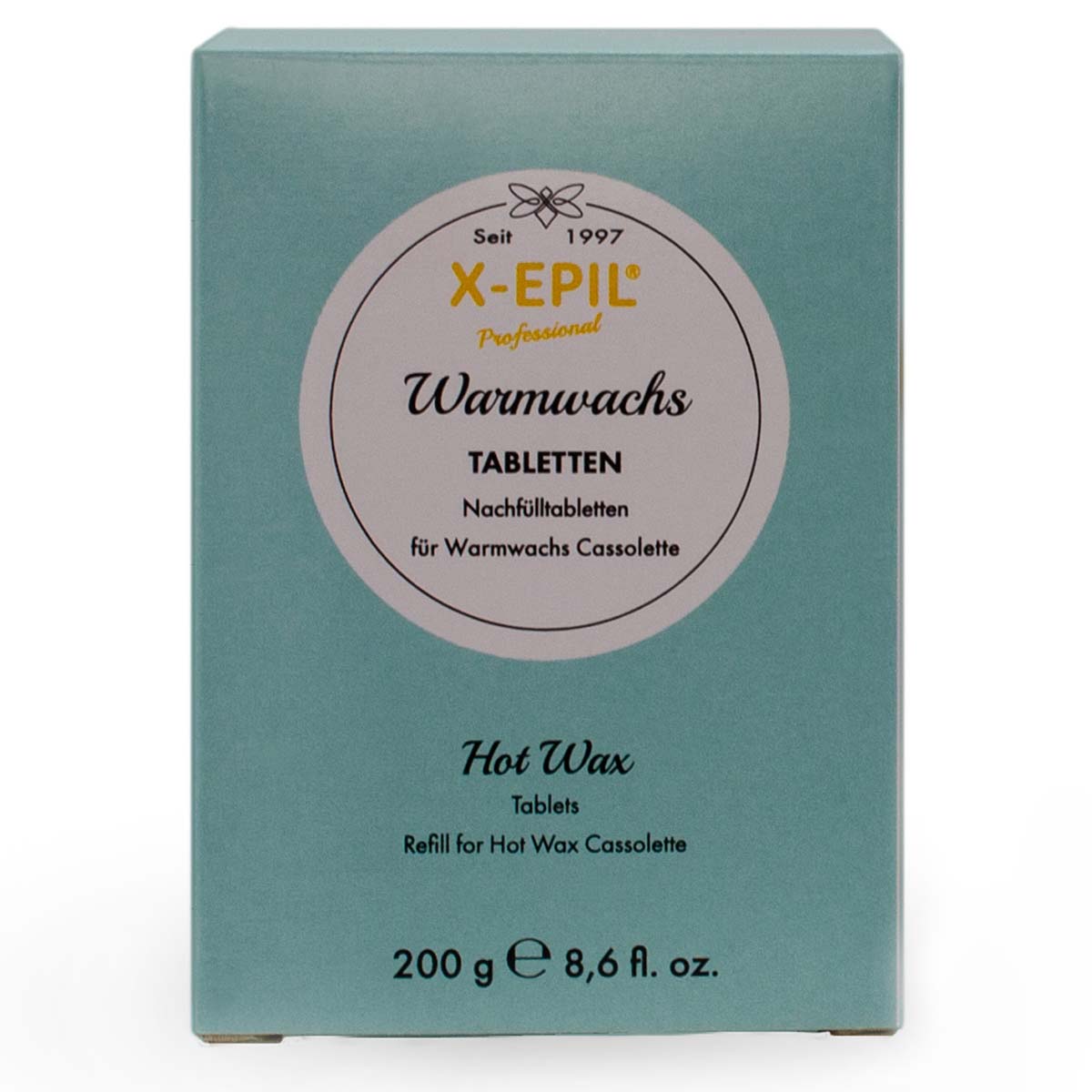 X-EPIL Warmwachs Nachfülltabletten für Cassolette, 10x20g, Umkarton