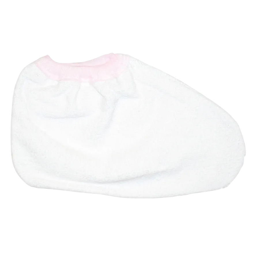 XANITALIA Frottee- Wärmefußschuh – für Paraffin Behandlungen, 1 Paar