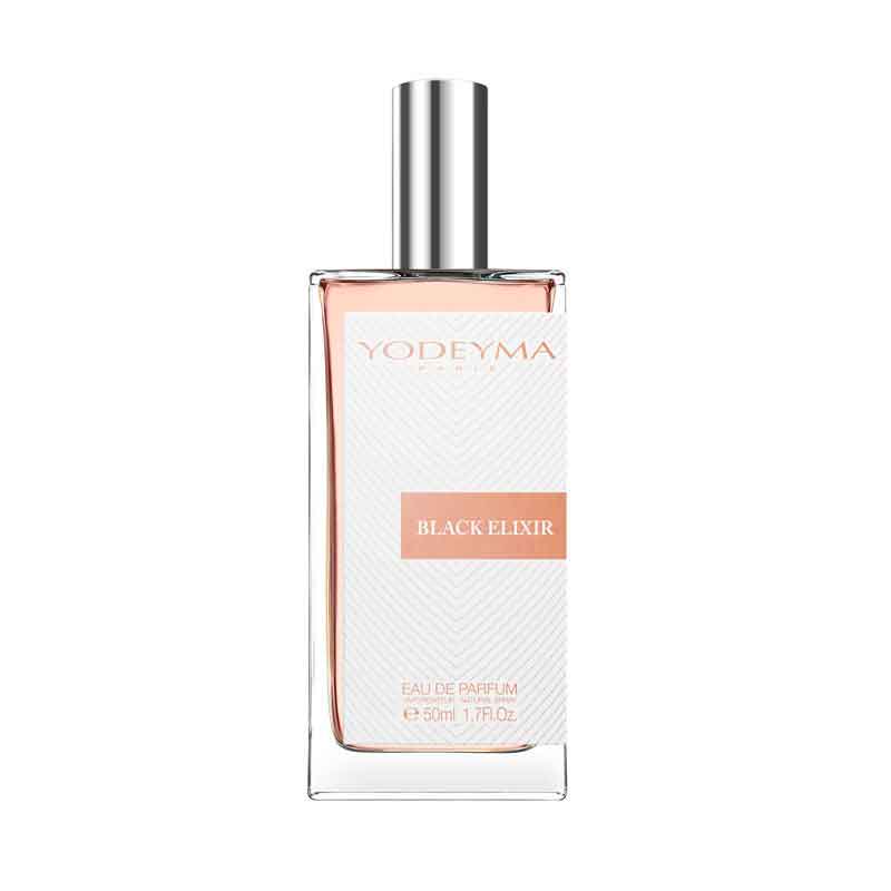 YODEYMA Black Elixir – orientalischer Damenduft, 50ml, Flacon