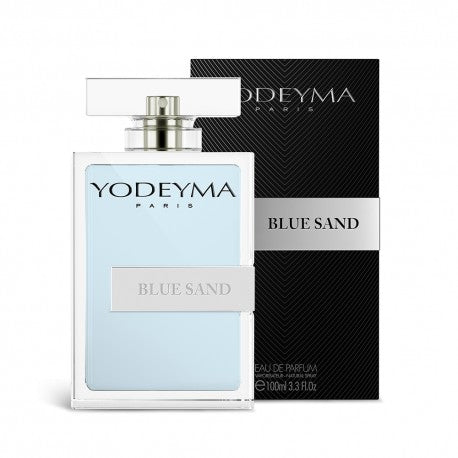 YODEYMA Blue Sand, 100ml, Flacon und Umkarton