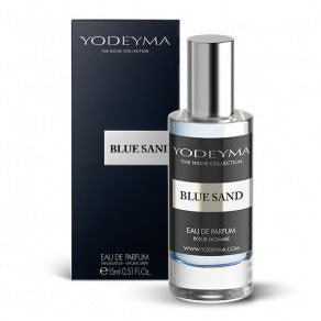 YODEYMA Blue Sand, 15ml, Flacon und Umkarton