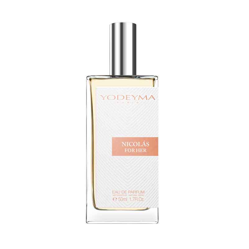 YODEYMA Nicolas for Her – blumig-holziger Damenduft, 50ml, Flacon