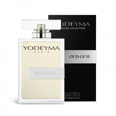 YODEYMA Oud Gem, 100ml, Flacon und Umkarton