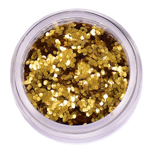 Grimas Kosmetik-Glitter Bio grob 5ml 073 gelb-gold