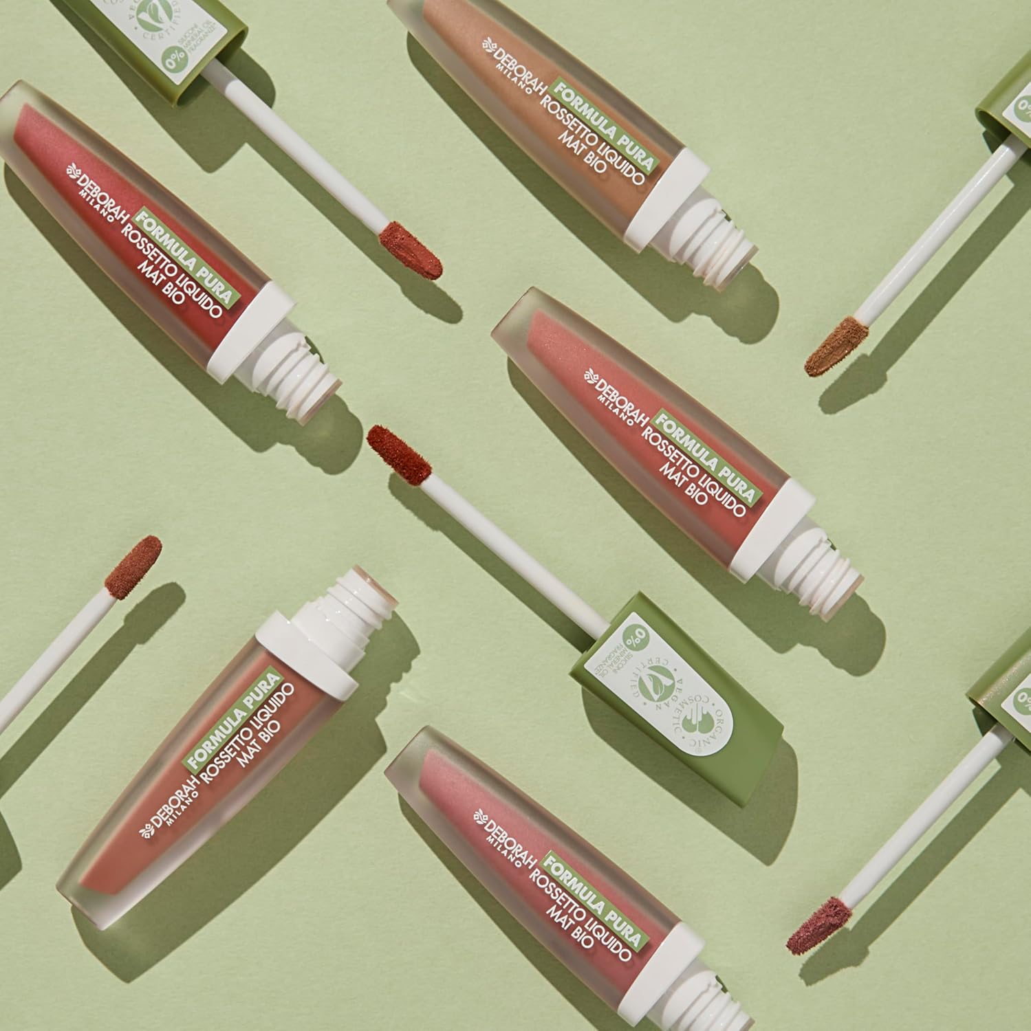 DEBORAH MILANO Formula Pura Liquid Mat Lipstick BIO 4.8g