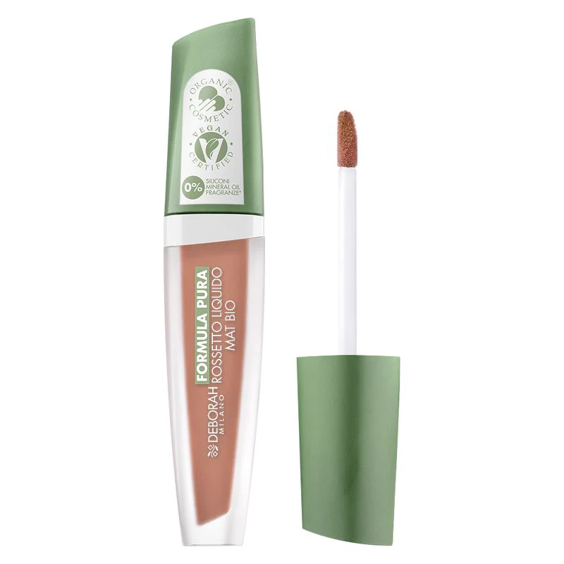 DEBORAH MILANO Formula Pura Liquid Mat Lipstick BIO 4.8g