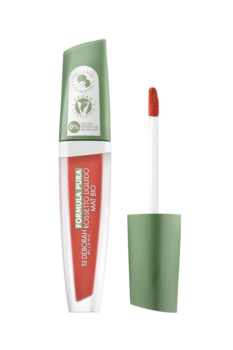 DEBORAH MILANO Formula Pura Liquid Mat Lipstick BIO 4.8g