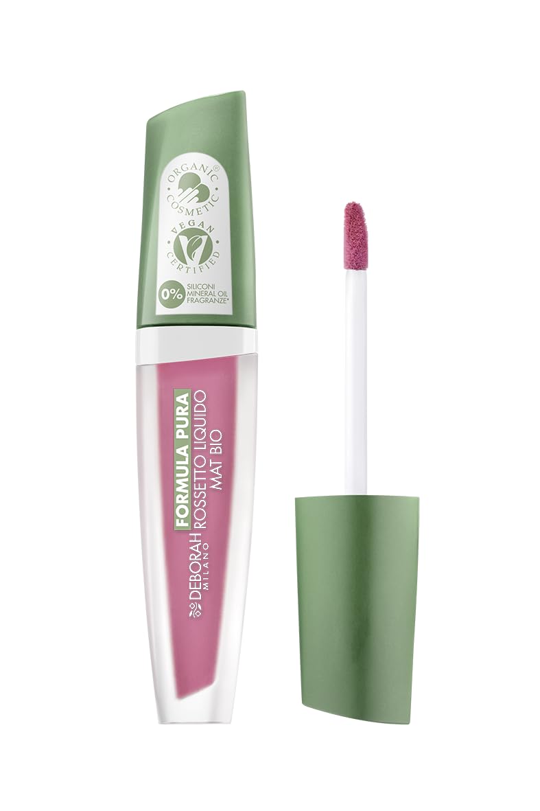 DEBORAH MILANO Formula Pura Liquid Mat Lipstick BIO 4.8g