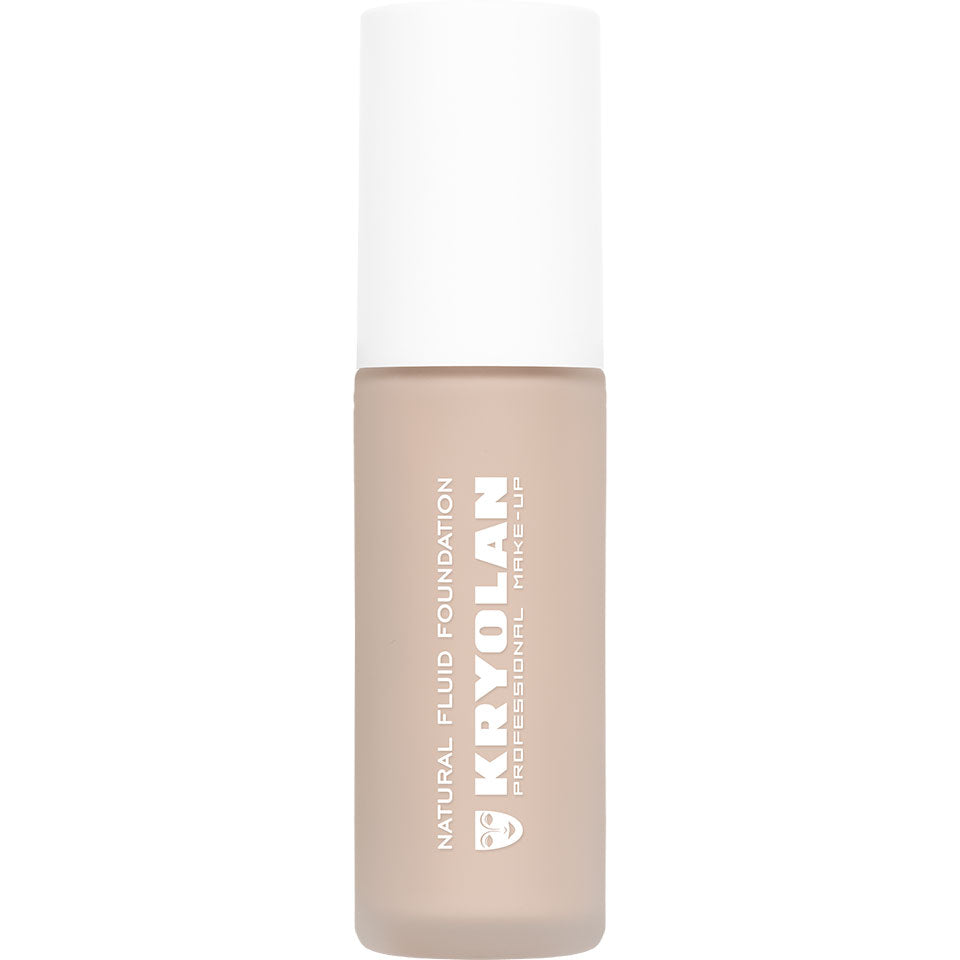 KRYOLAN Natural Fluid Foundation NN4 – Satin Finish Make-up, 30ml, Flacon