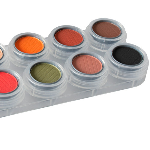 Grimas Rouge/Lidschattenpalette FK mit 24 Farben