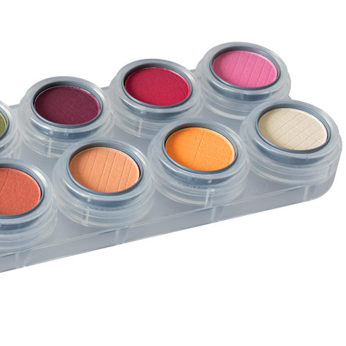 Grimas Rouge/Lidschattenpalette FM mit 12 Farben