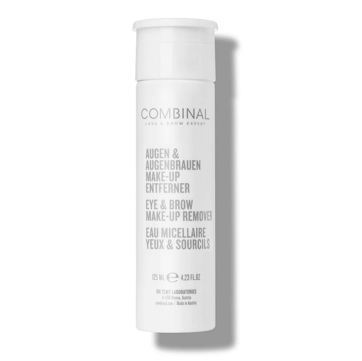 COMBINAL Augen Make-up Entferner – sanfter Reiniger, der speziell für den empfindlichen Augenbereich entwickelt wurde., 125ml