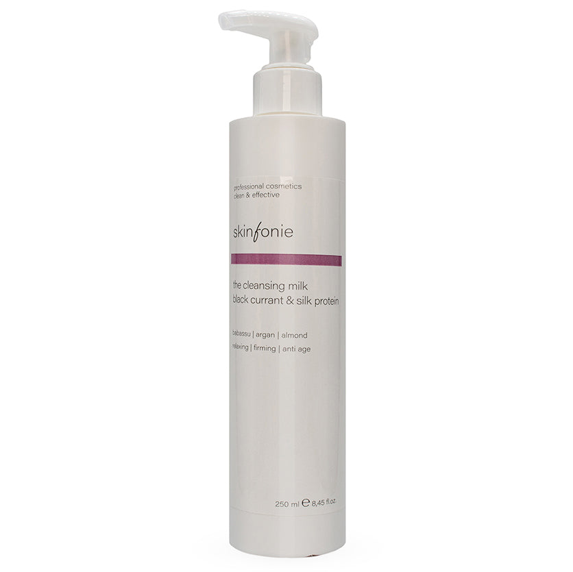 SKINFONIE the cleansing milk - black currant & silk protein 250ml