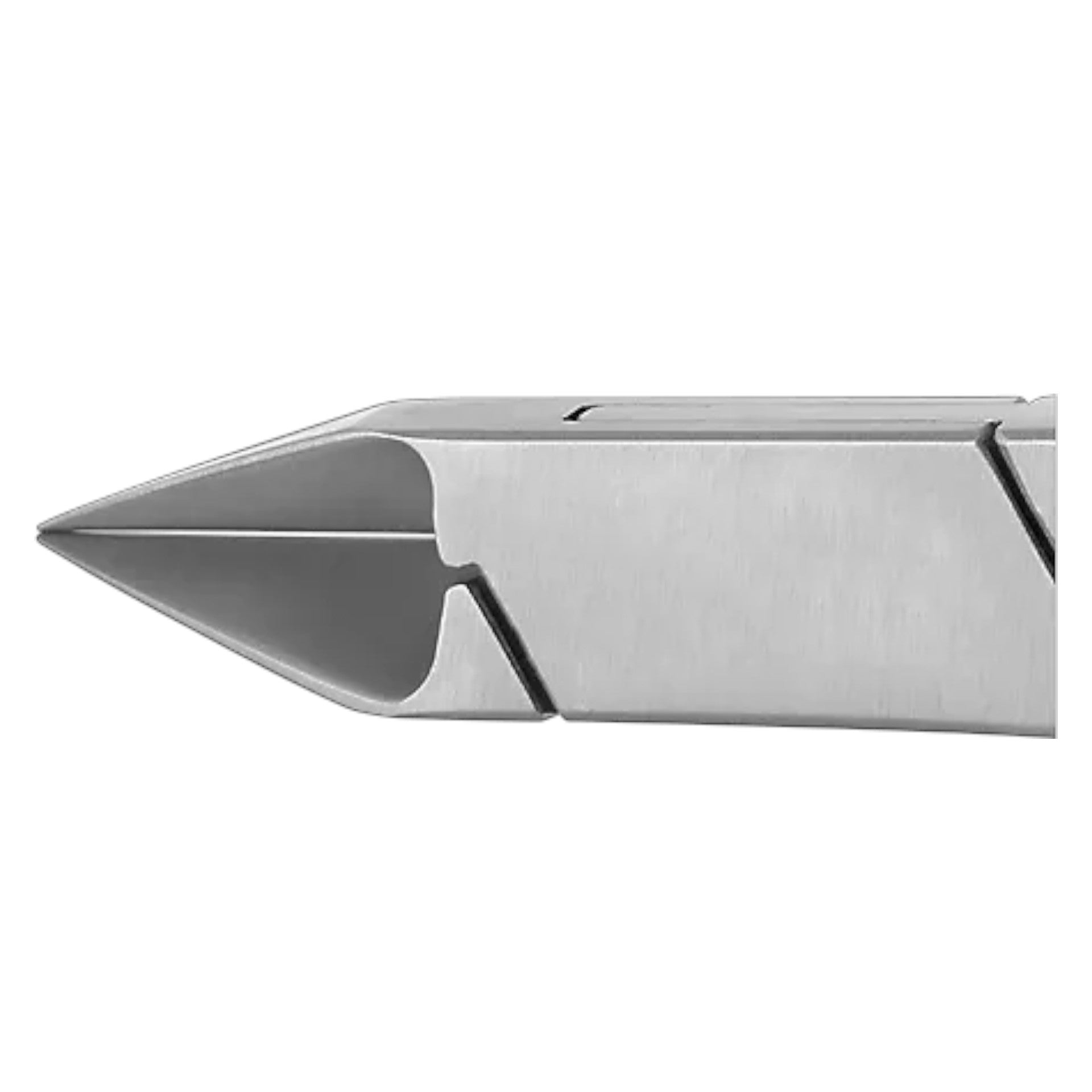 AESCULAP Eckenzange HF482R, spitz Länge 12 cm, 1stk, Detailaufnahme Zangenkopf