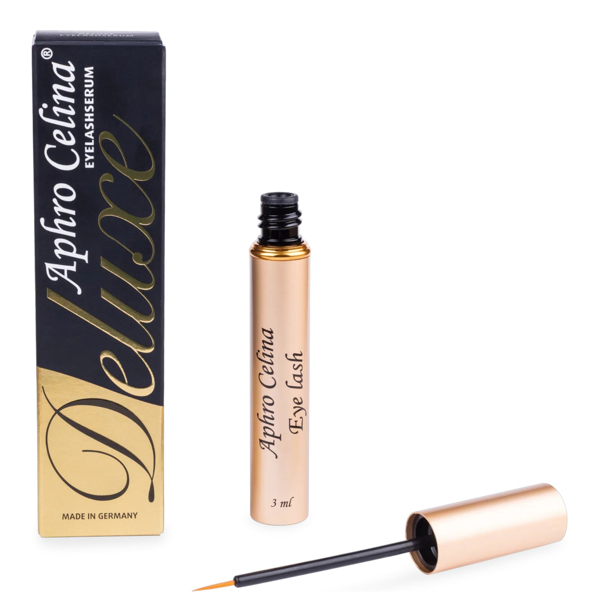 APHRO CELINA Deluxe Eyelash-Serum  – für lange, volle Wimpern, 3ml
