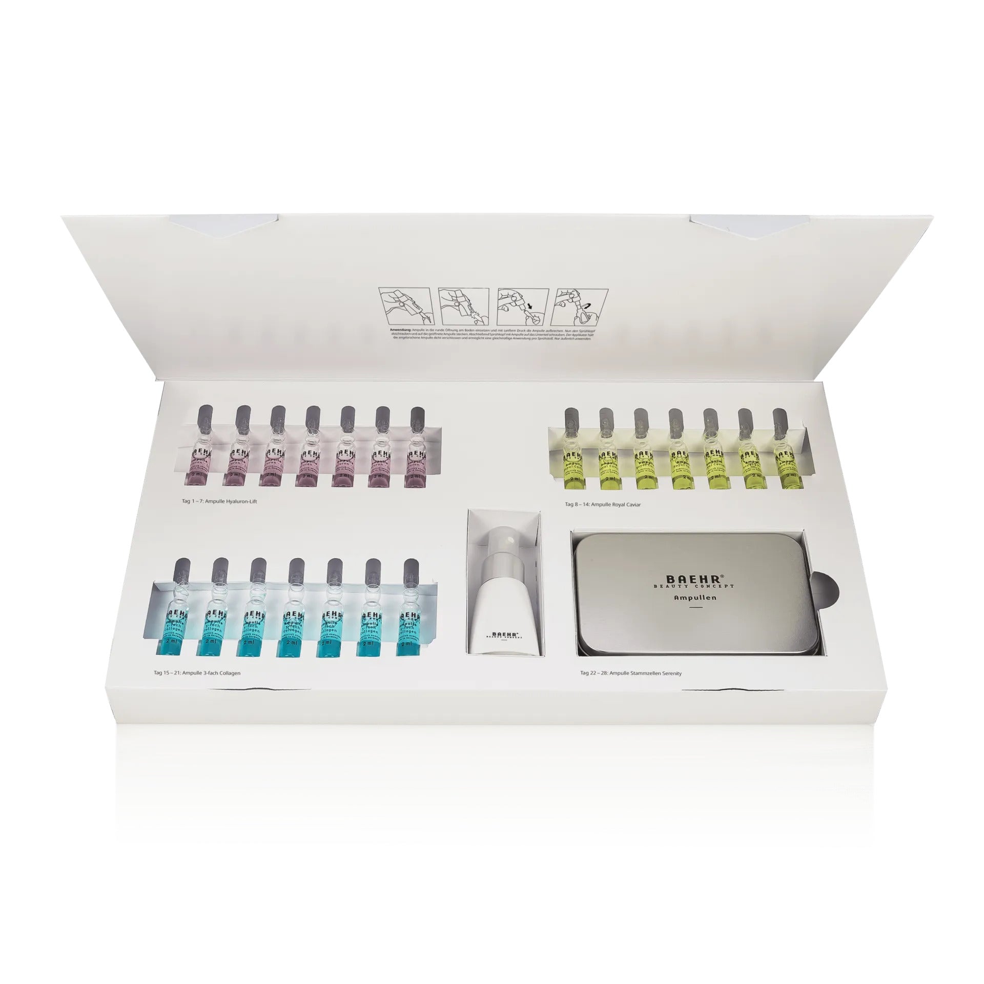 BAEHR 28-Tage-Ampullen-Kur , 28x2ml, Einzelprodukte in Karton