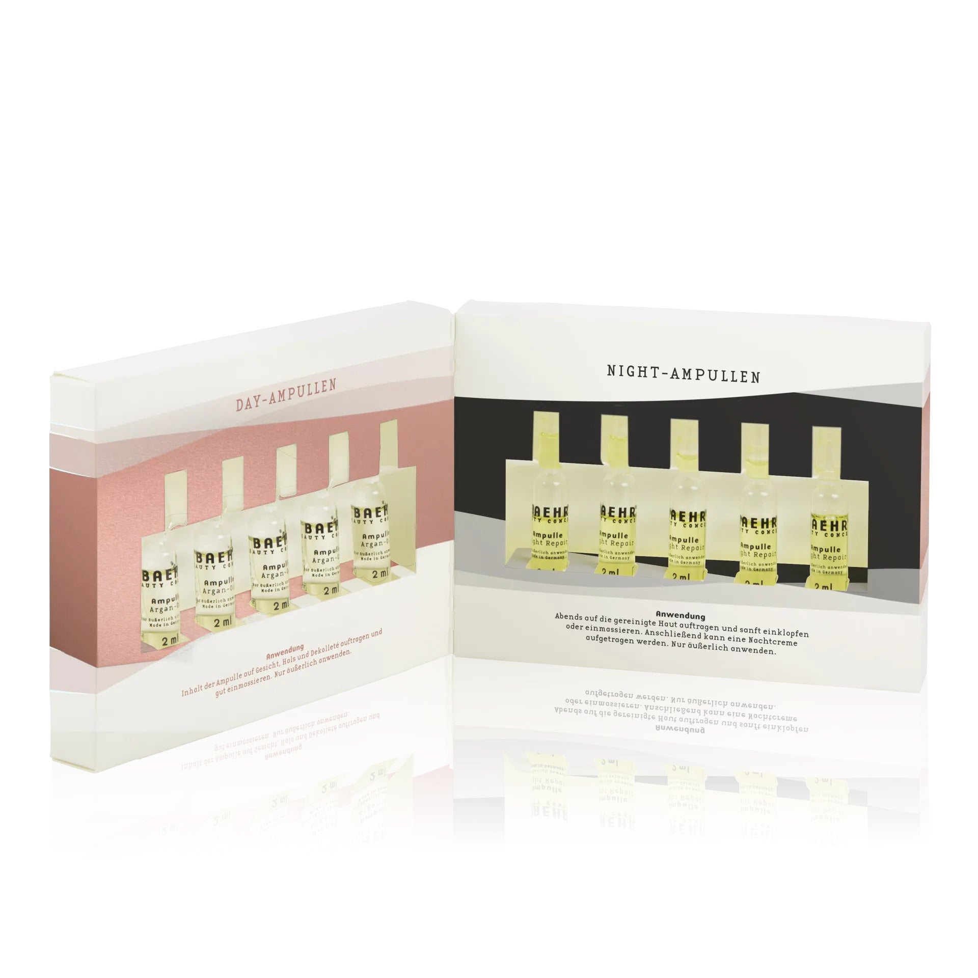 BAEHR  Ampullen Geschenk-Set Winter Day & Night, 10x2ml, Verpackung offen