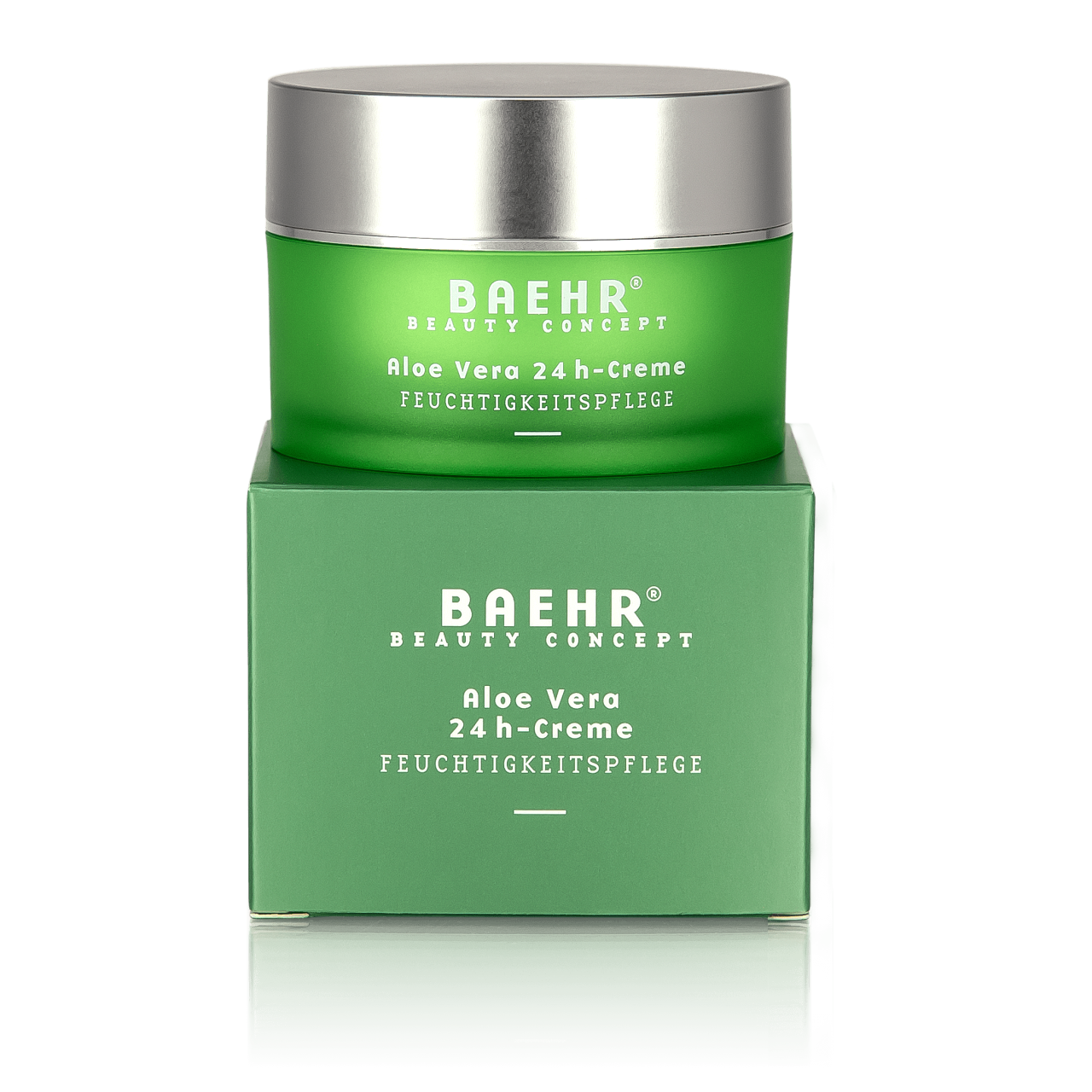 BAEHR beauty concept Aloe Vera 24 h-Creme, 50ml, Tiegel und Umkarton