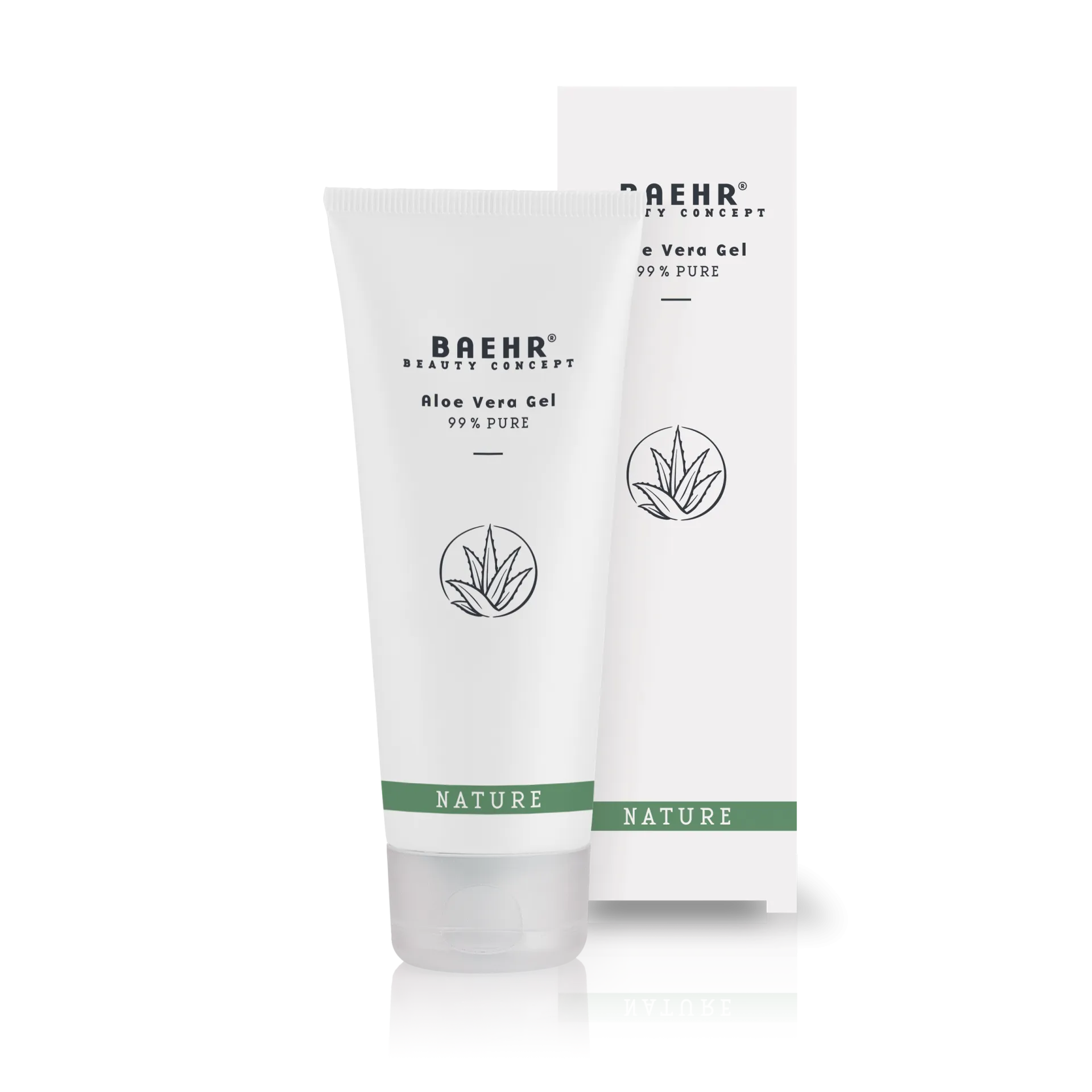 BAEHR Aloe Vera Gel 99 % – intensive Feuchtigkeit & beruhigende Pflege