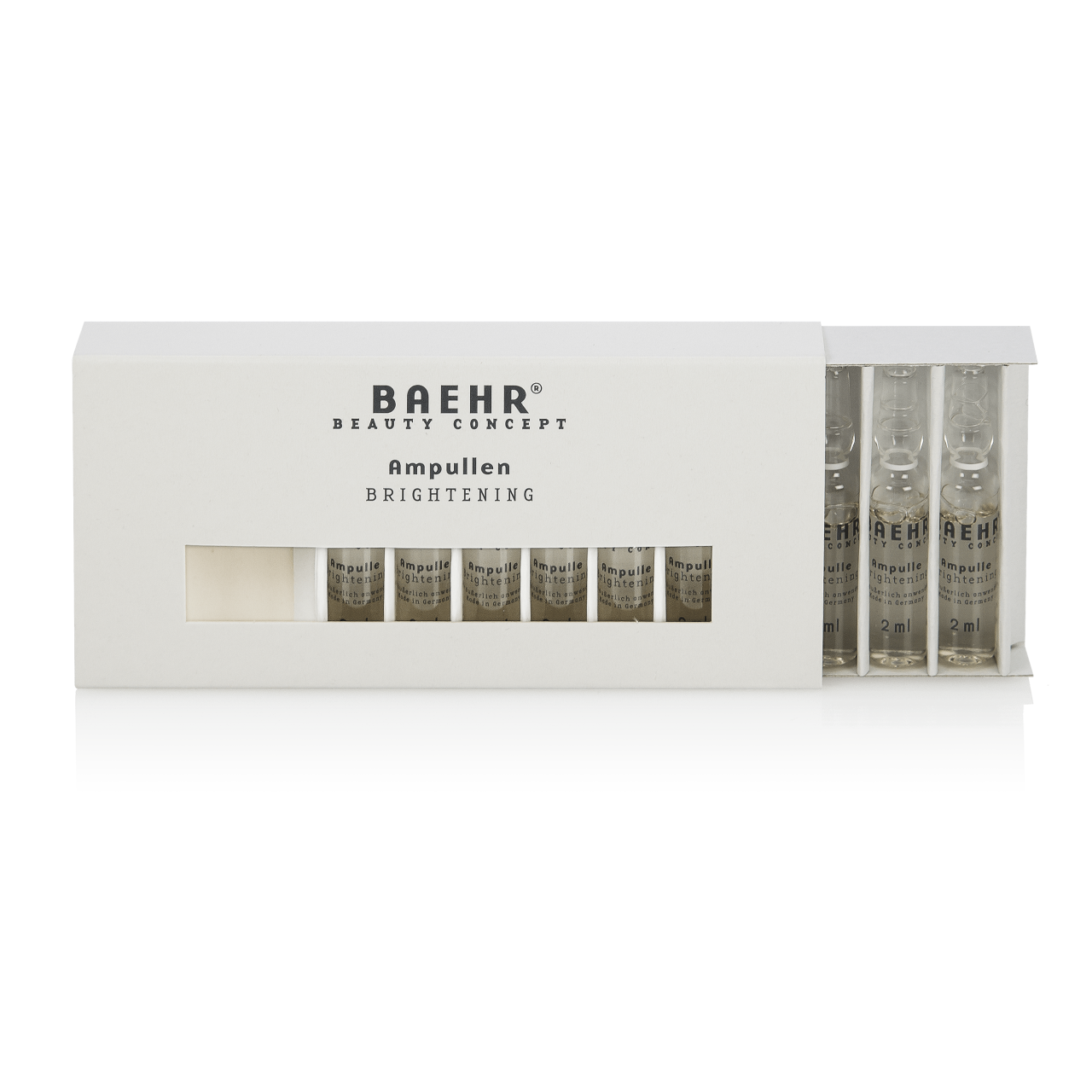 BAEHR beauty concept Ampulle Brightening, 10x2ml, Umkarton offen