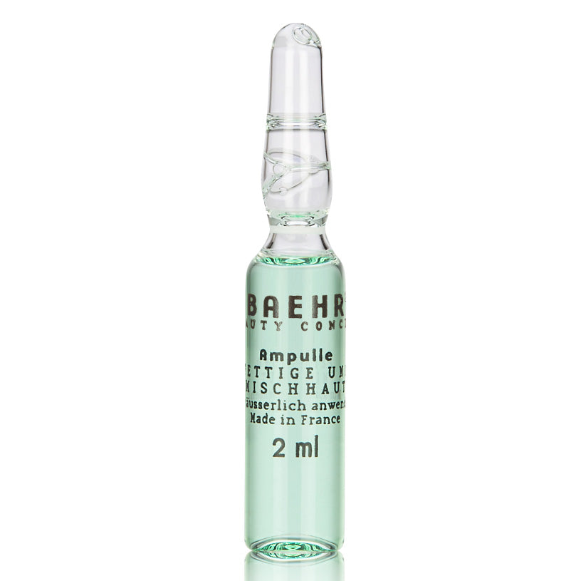 BAEHR beauty concept Ampulle Fettige und Mischhaut , 2ml, Einzelampulle 