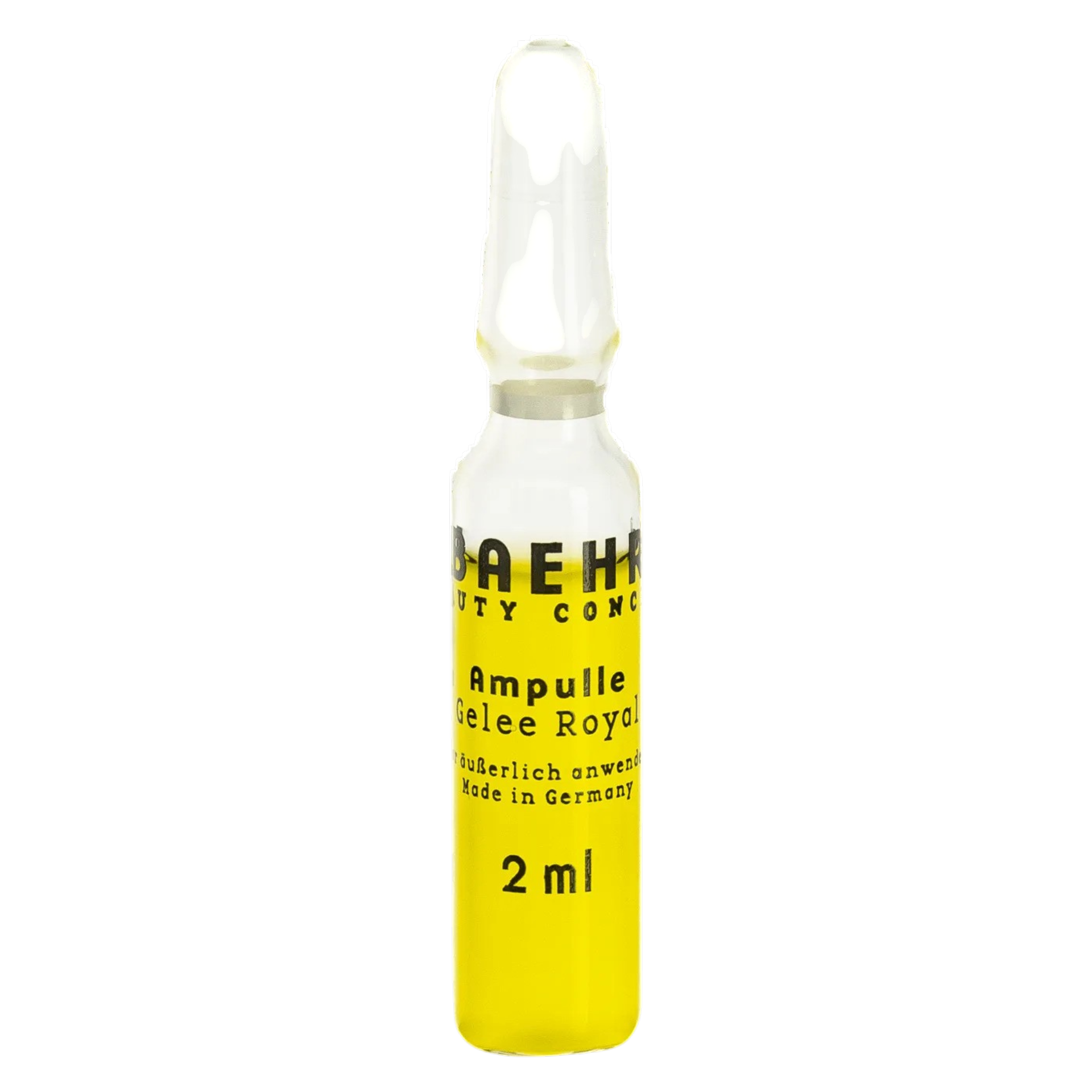 BAEHR beauty concept Ampulle Gelee Royal – für strahlende, glatte Haut, 2ml, Einzelampulle