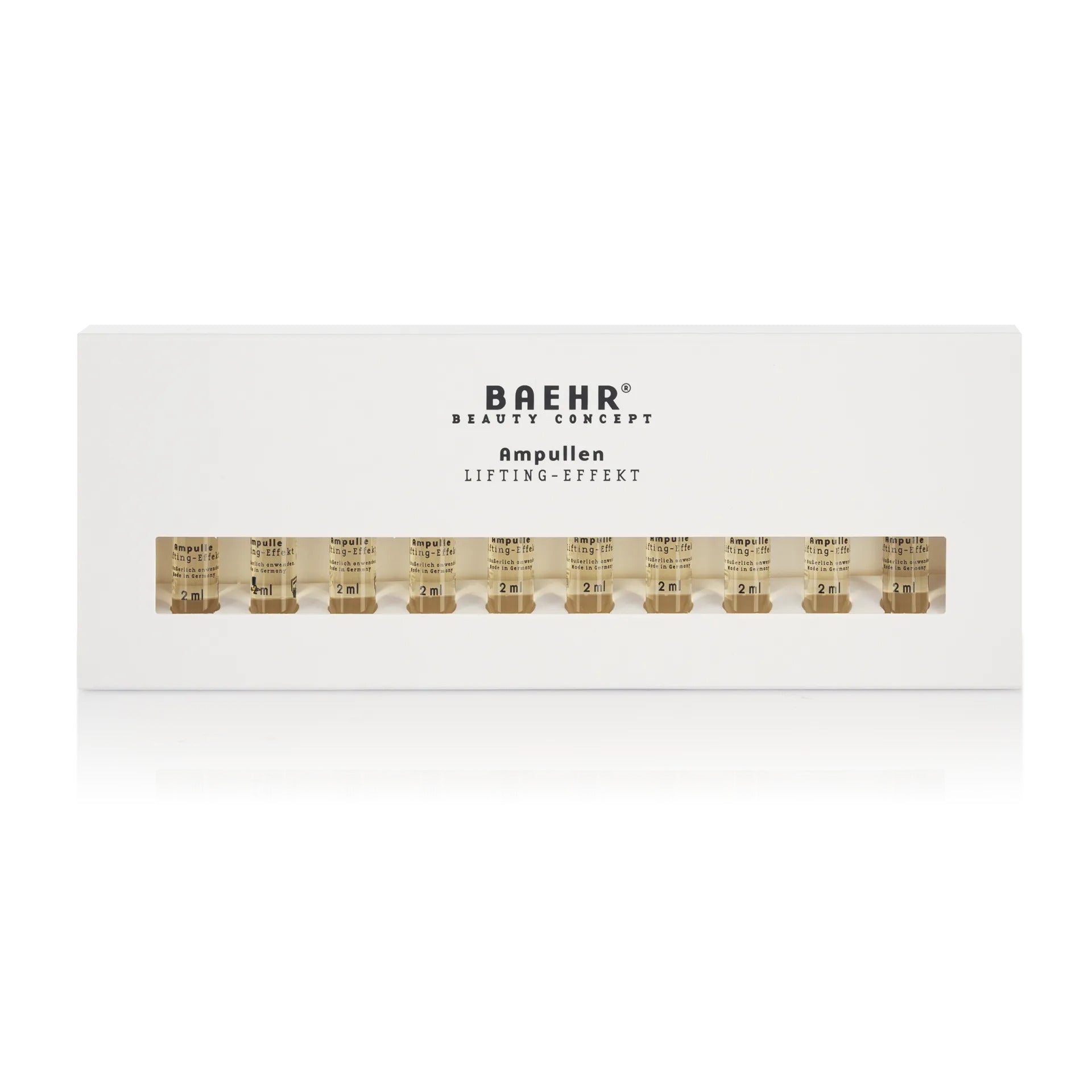 BAEHR beauty concept Ampulle Lifting-Effekt – verleiht glatte, gepflegte Haut, 10x2ml