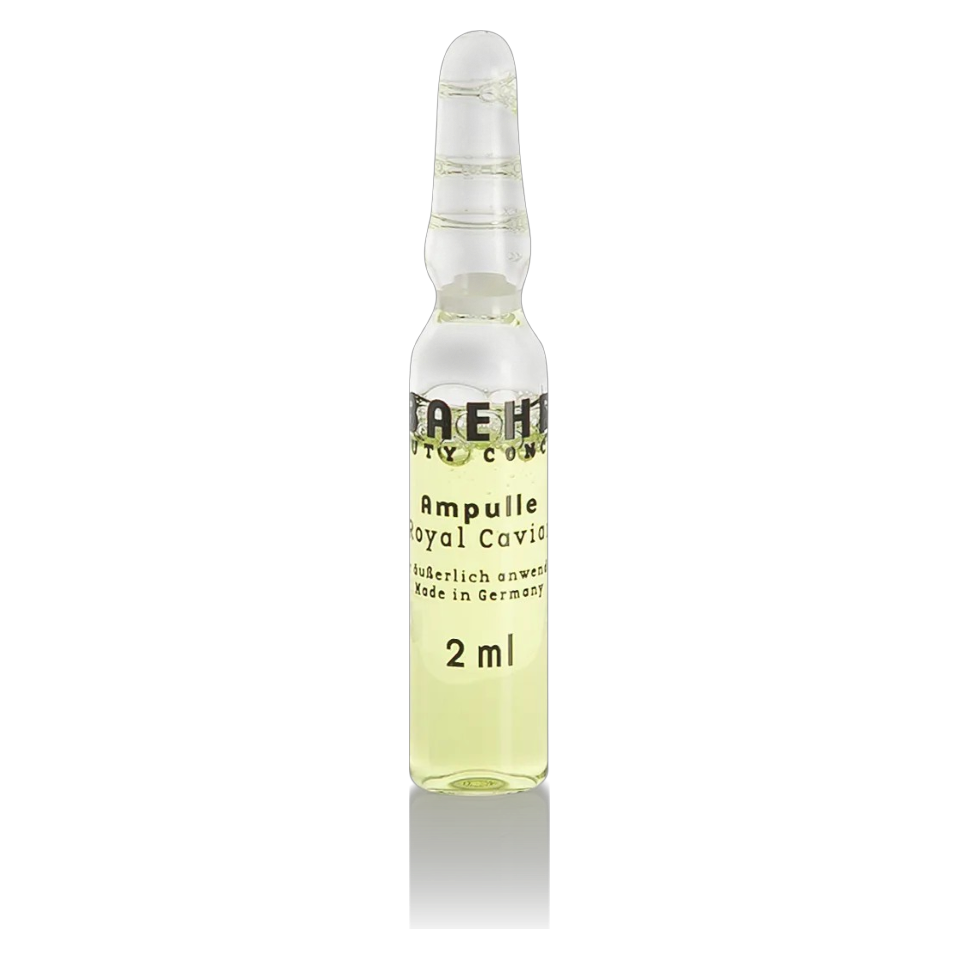 BAEHR beauty concept Ampulle Royal Caviar  – für jugendlich frische Haut, 2ml, Einzelampulle