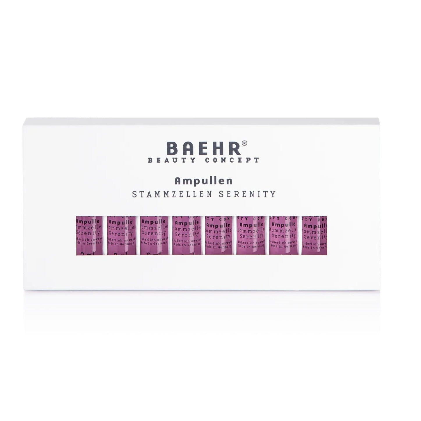BAEHR beauty concept Ampulle Stammzellen Serenity , 10x2ml, Verpackung