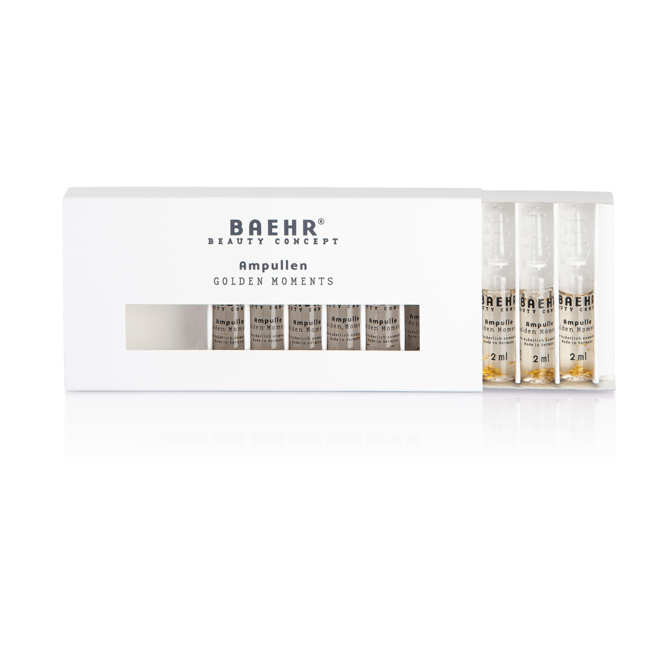 BAEHR beauty concept Ampullen Golden Moments, 10x2ml, Umkarton offen