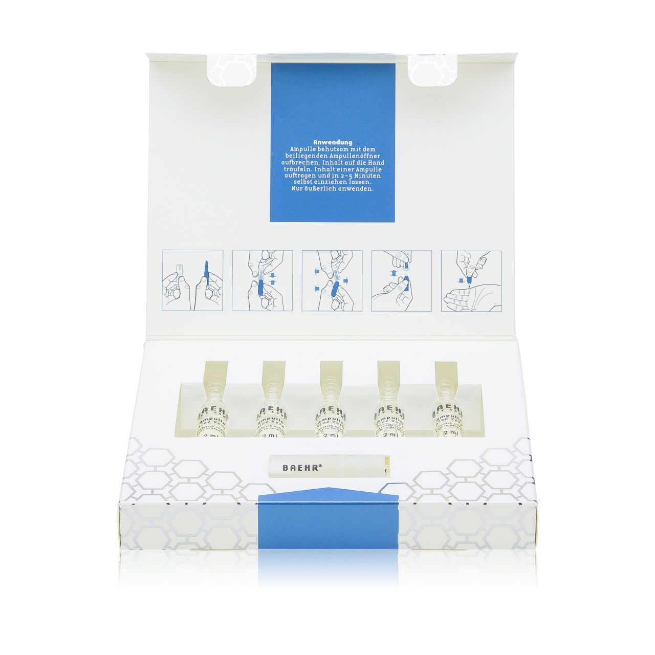 BAEHR beauty concept Ampullen-Set Feuchtigkeit , 5x2ml, Faltschachtel offen