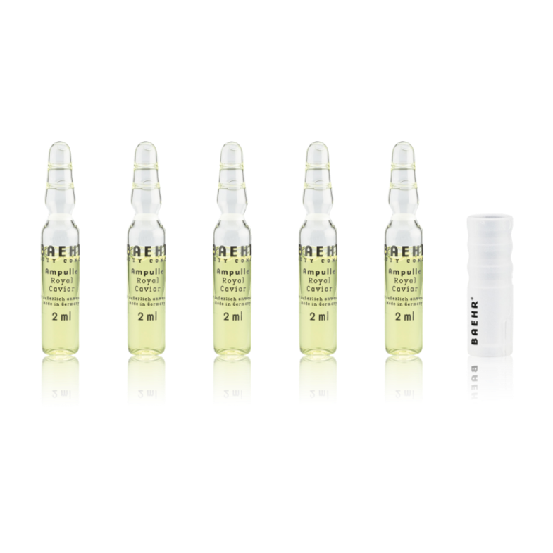 BAEHR beauty concept Ampullen-Set VITALITY, 5x2ml, Einzelampullen und Öffner