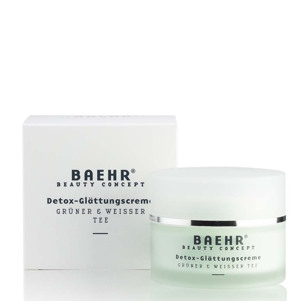 BAEHR beauty concept Detox-Glättungscreme, 50ml, Tiegel und Umkarton