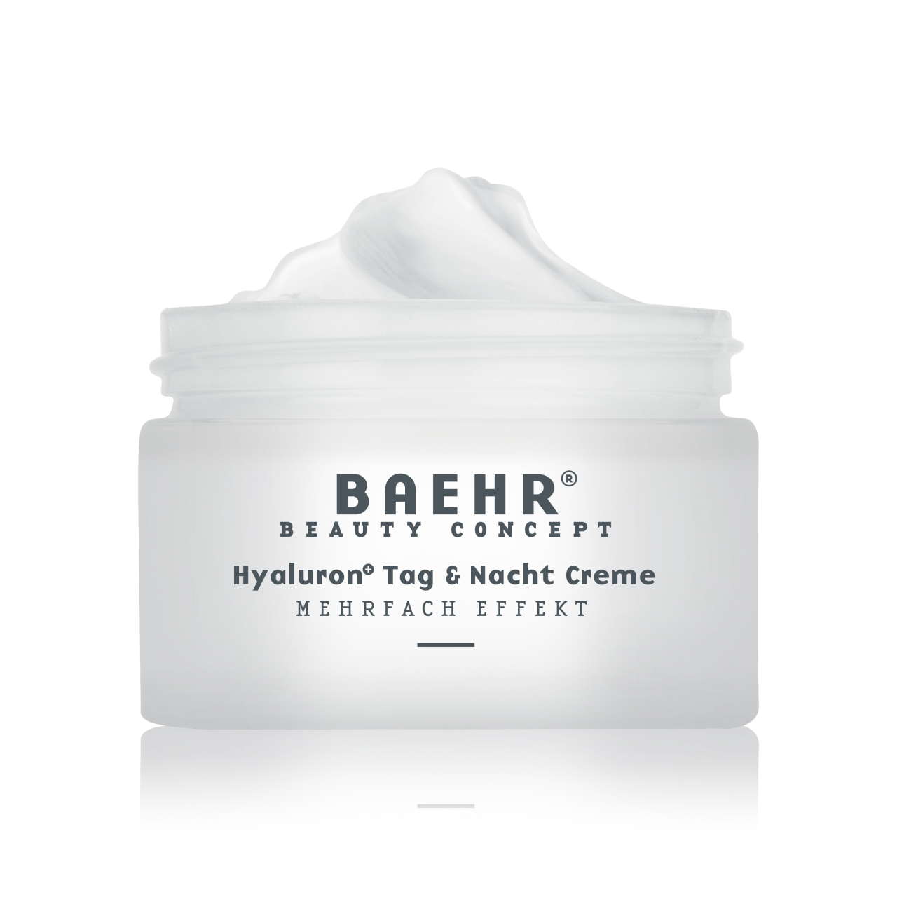 BAEHR beauty concept - Hyaluron+ Tag & Nacht-Creme, 50ml, Tiegel offen